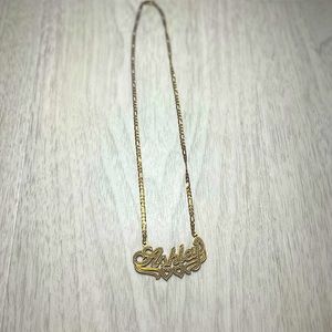 (Ashley) name necklace unworn
